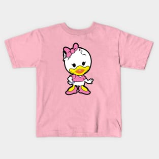 Daisy Duck Chibi Kids T-Shirt